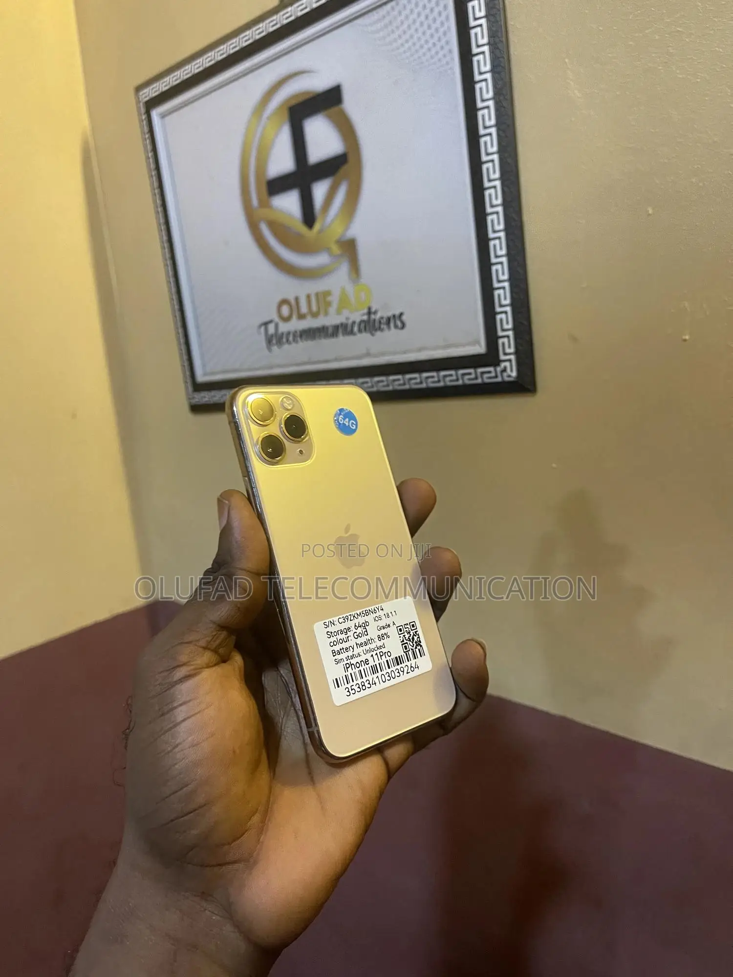 New Apple iPhone 11 Pro 64 GB Gold