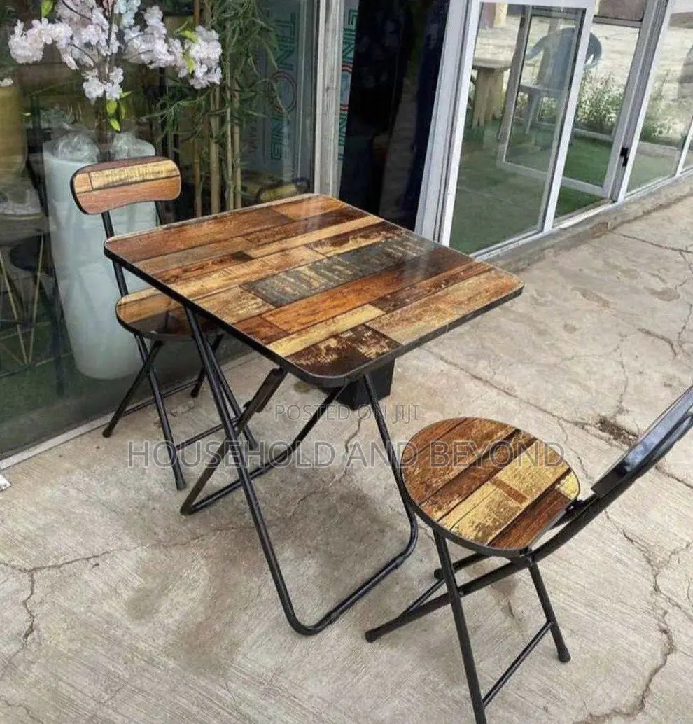 High Quality Foldable Nutod Design Table and Chairs