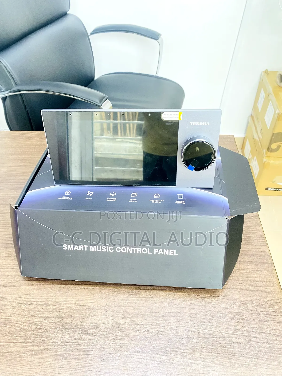 7 Inches Inwall Smart Home Amplifier With Nub Control