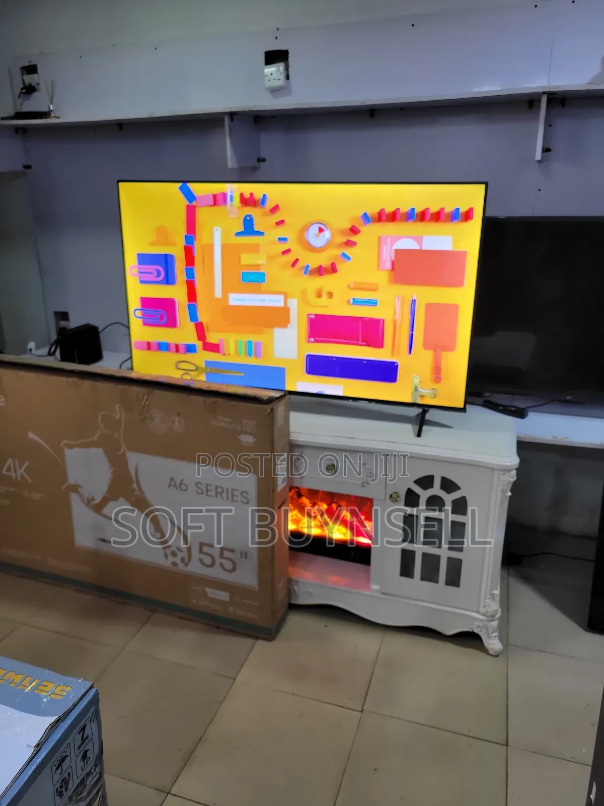 Brand New 55" Hisense Smart Tv