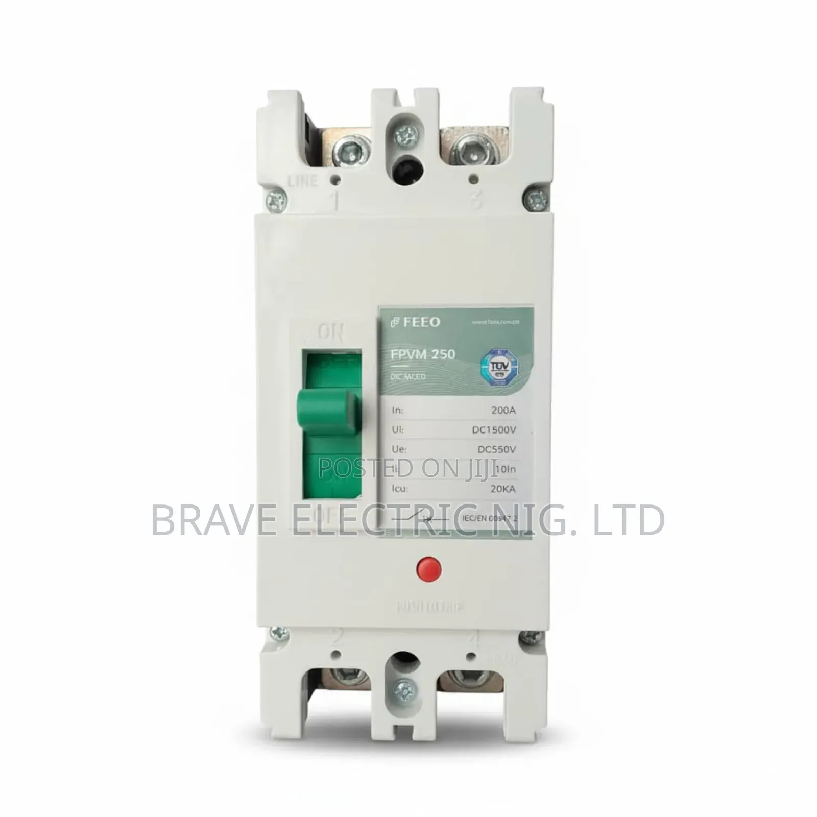 Solar Dc McCb 2p 200a 750v Feeo