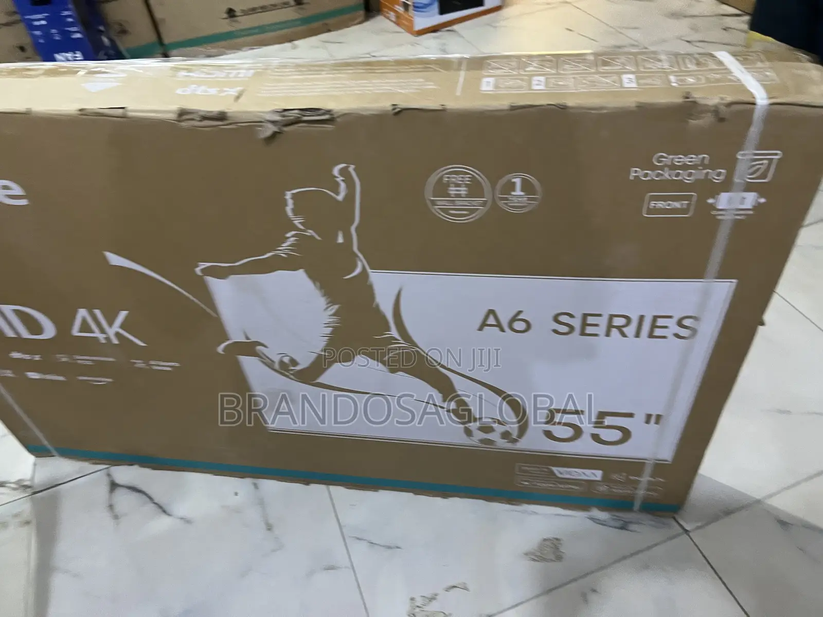 Hisense 55 Inches Uhd Smart Tv 55a6n- Brand New