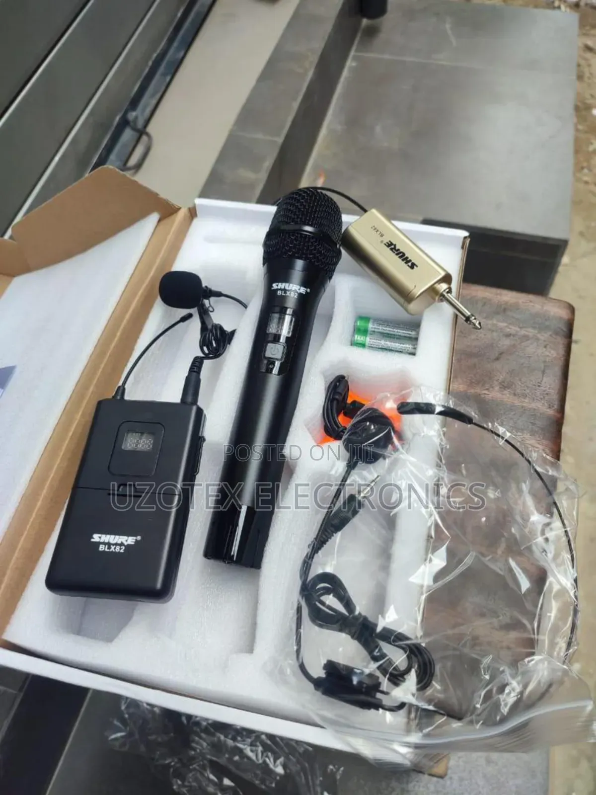 Shure BLX 82 Nick and Handel Microphone 3in1 Microphone