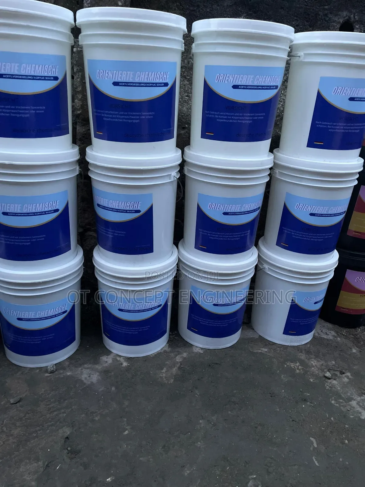 Stamp Concrete Acrylic Sealant