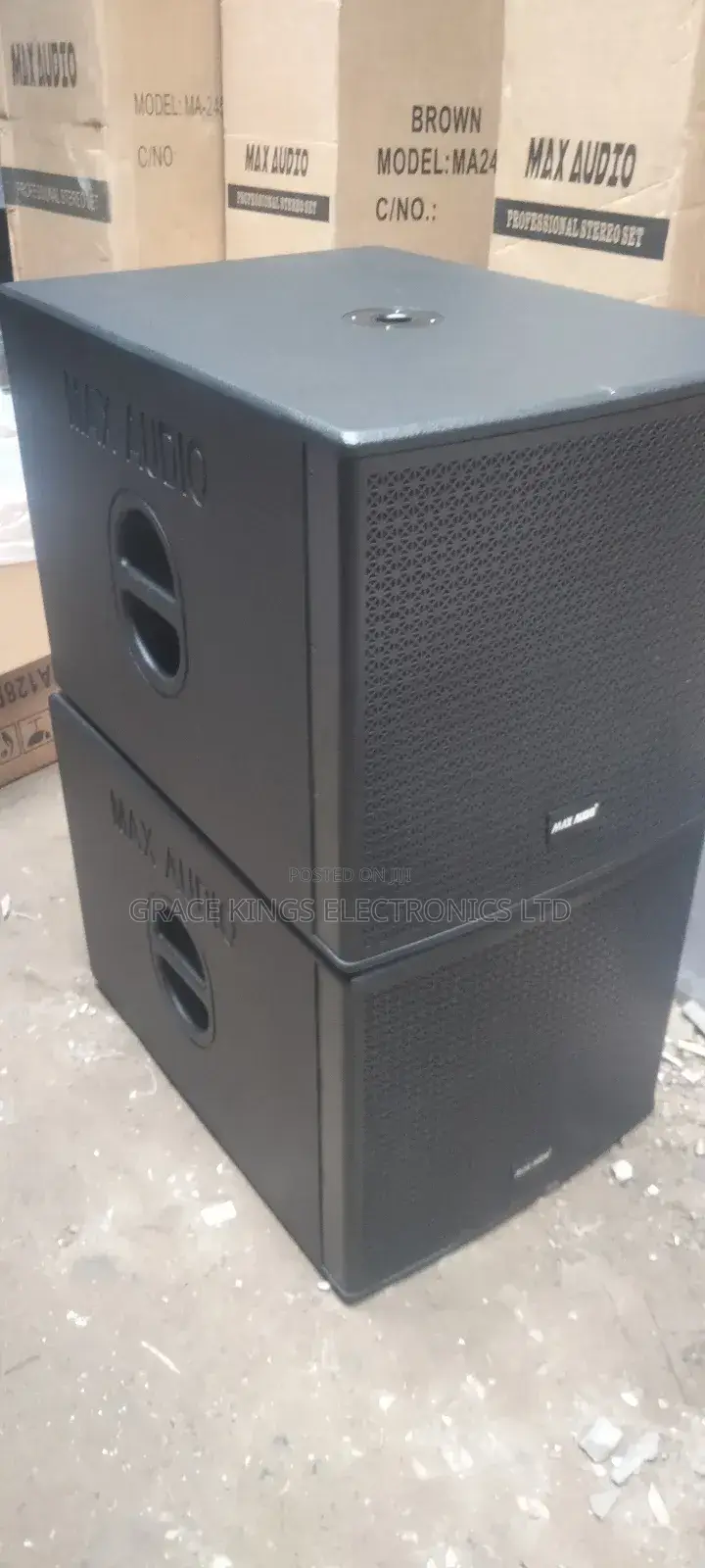 Max Audio Single 18" Subwoofer