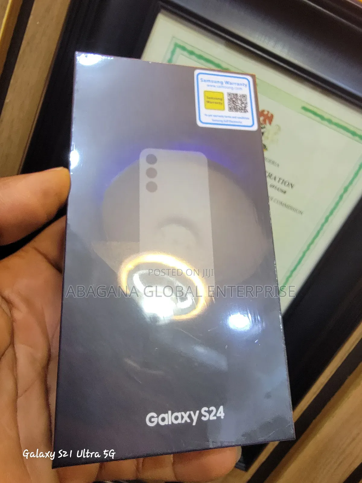 New Samsung Galaxy S24 256 GB Yellow