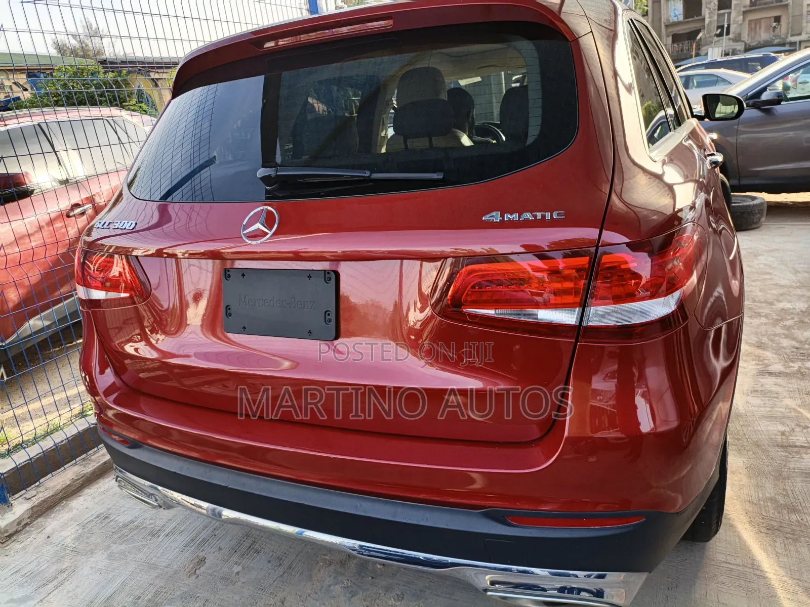 Mercedes-Benz GLC-Class 2016 Red