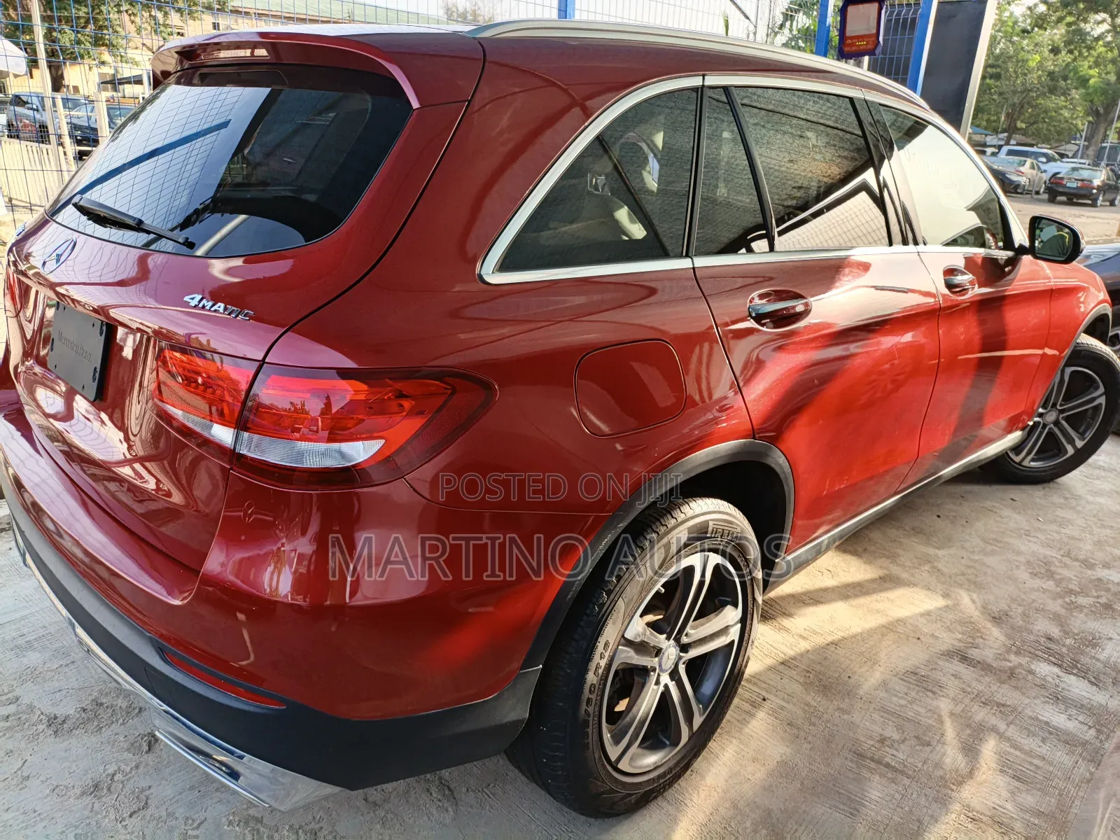 Mercedes-Benz GLC-Class 2016 Red