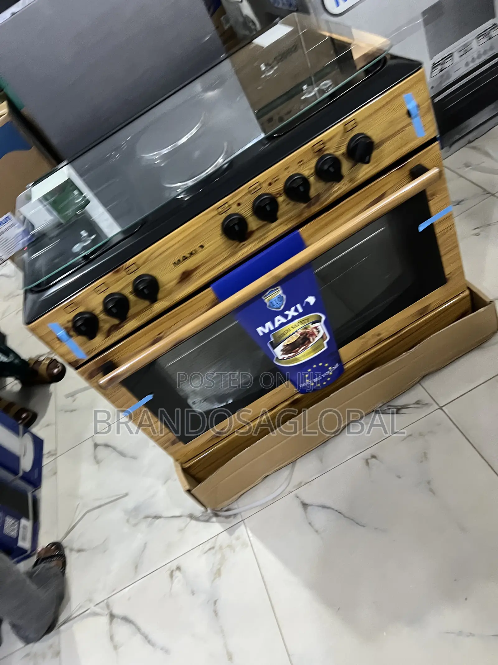 Maxi 60x90 (4 Gas + 2 Electric) Gas Cooker With Oven