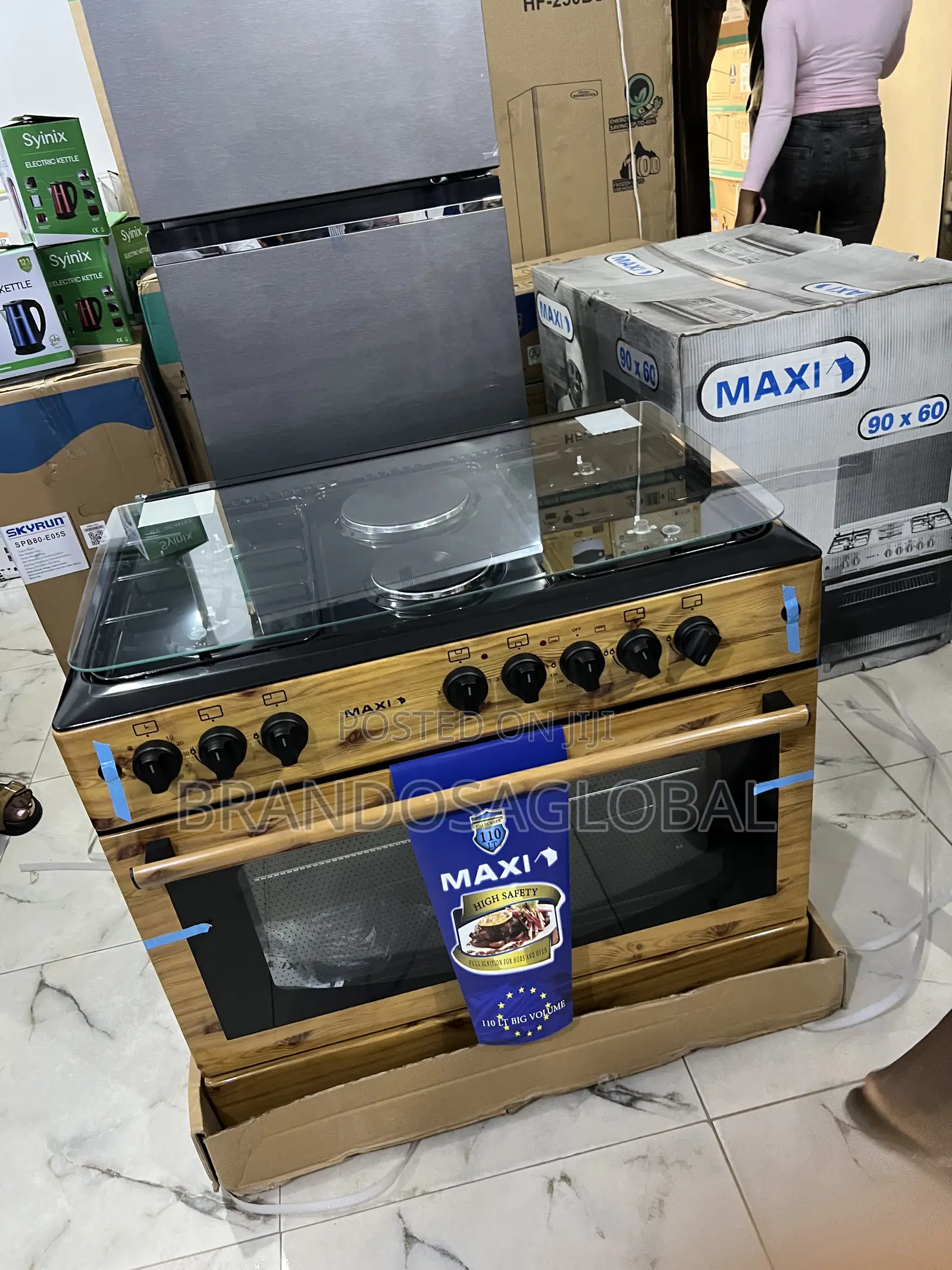 Maxi 60*90 4 Gas 2 Electric – Maxi 6090 (4+2) Wood