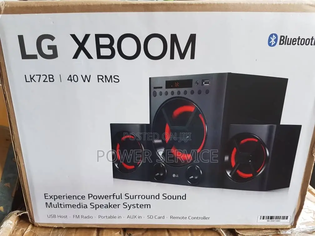 Lg Xboom Lk72b Multimedia Speaker System.