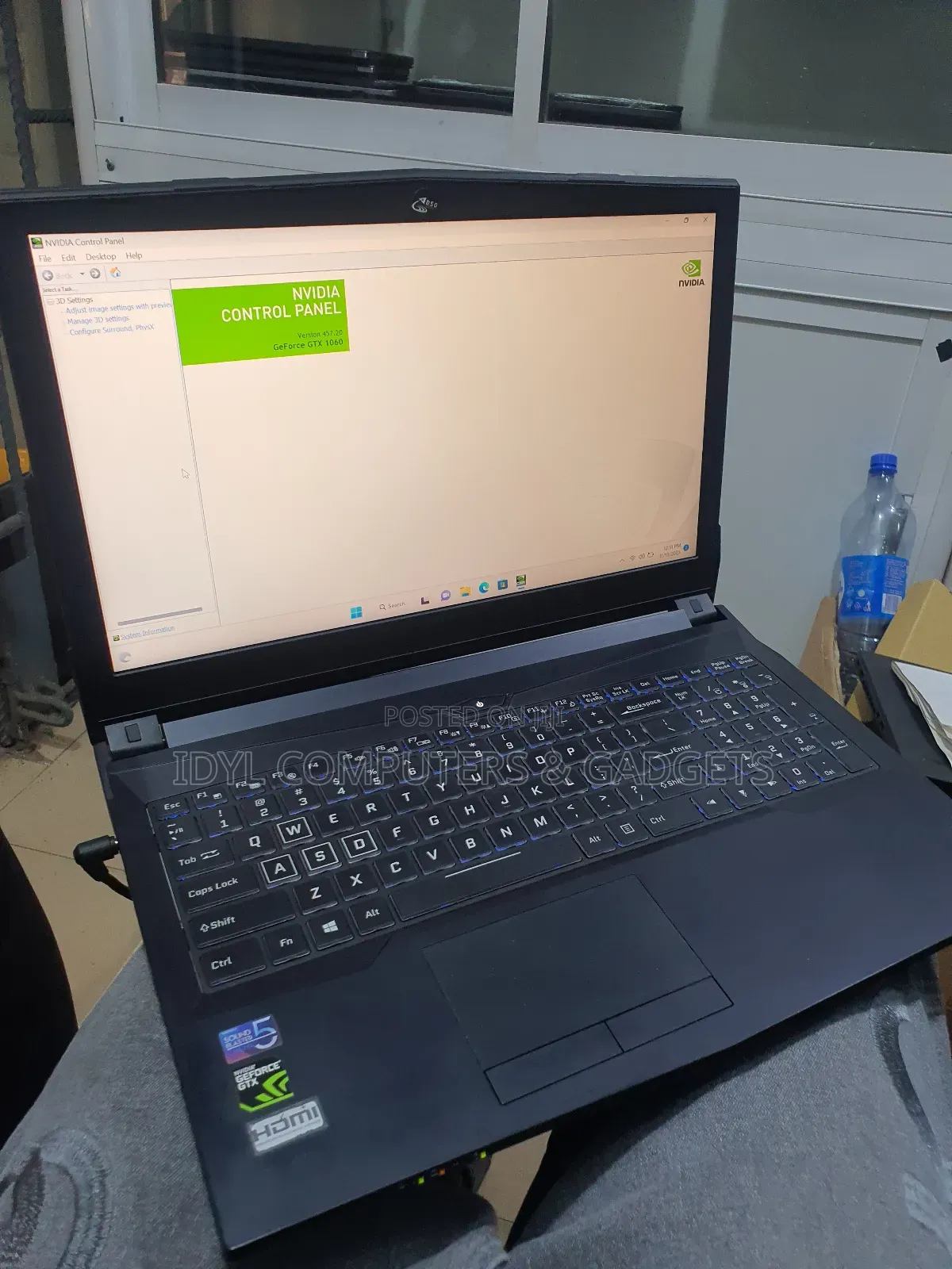 Laptop Clevo P17SM 16GB Intel Core I7 SSD 512GB