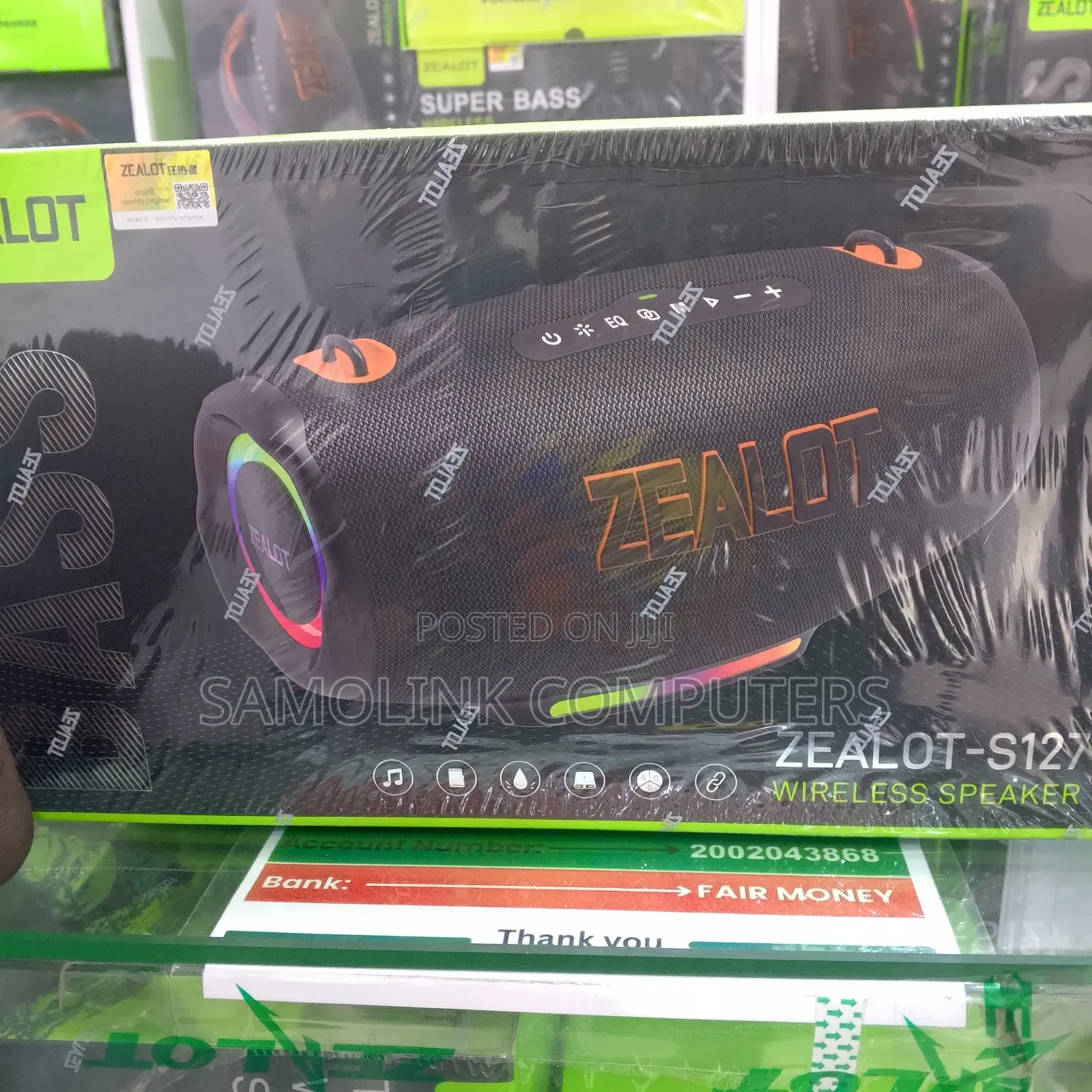 Zealot Bluetooth Speaker - S127