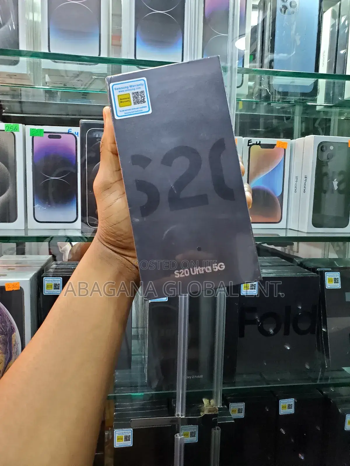 New Samsung Galaxy S20 Ultra 5G 256 GB Black