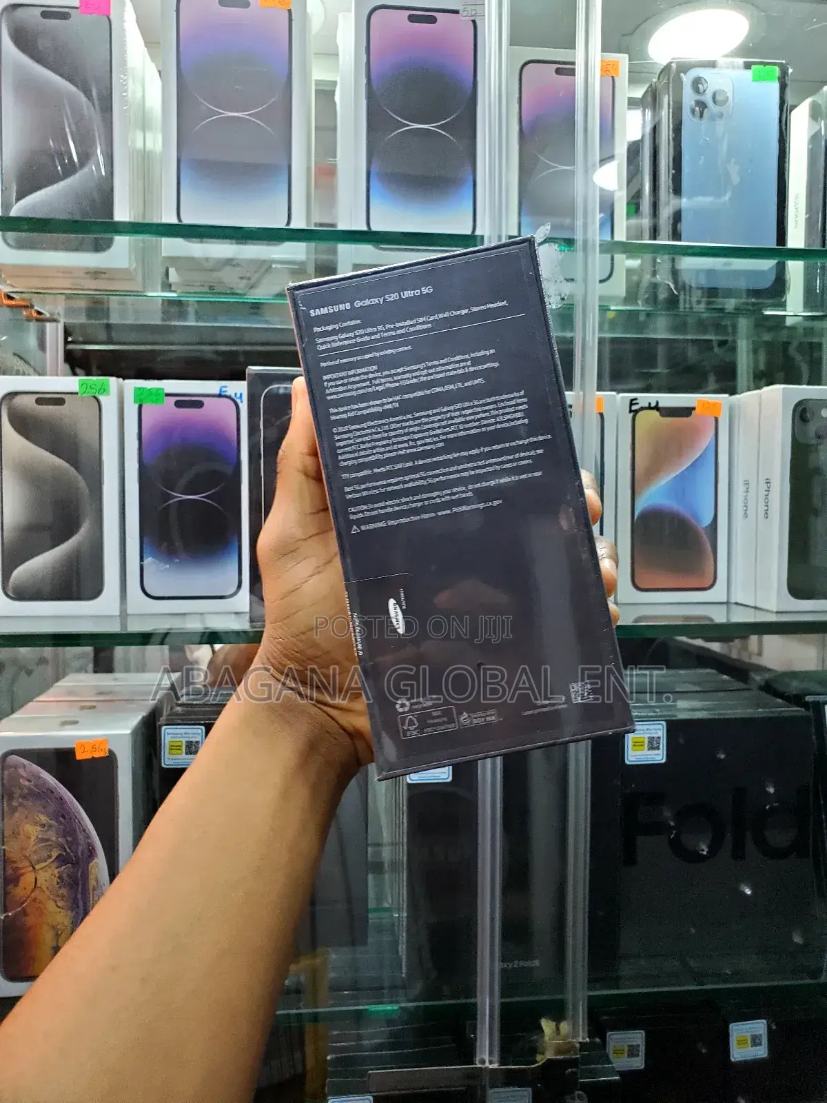 New Samsung Galaxy S20 Ultra 5G 256 GB Black