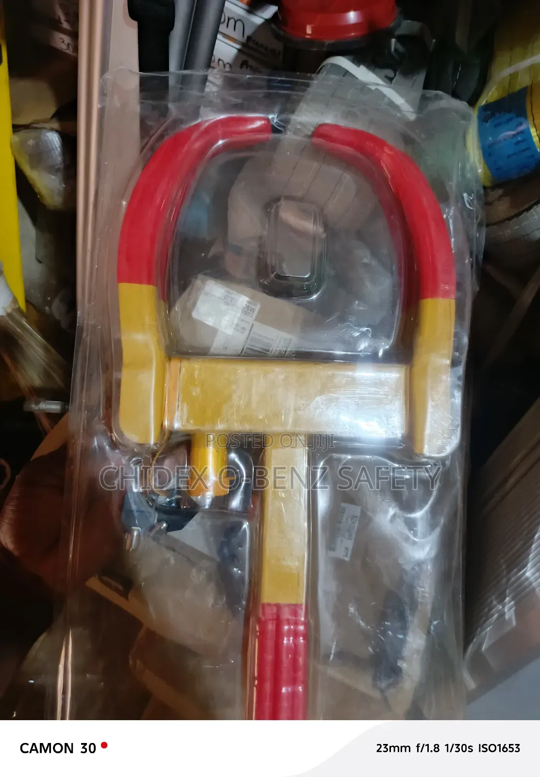 Adjustable Heavy Duty Wheel Clamp Lock