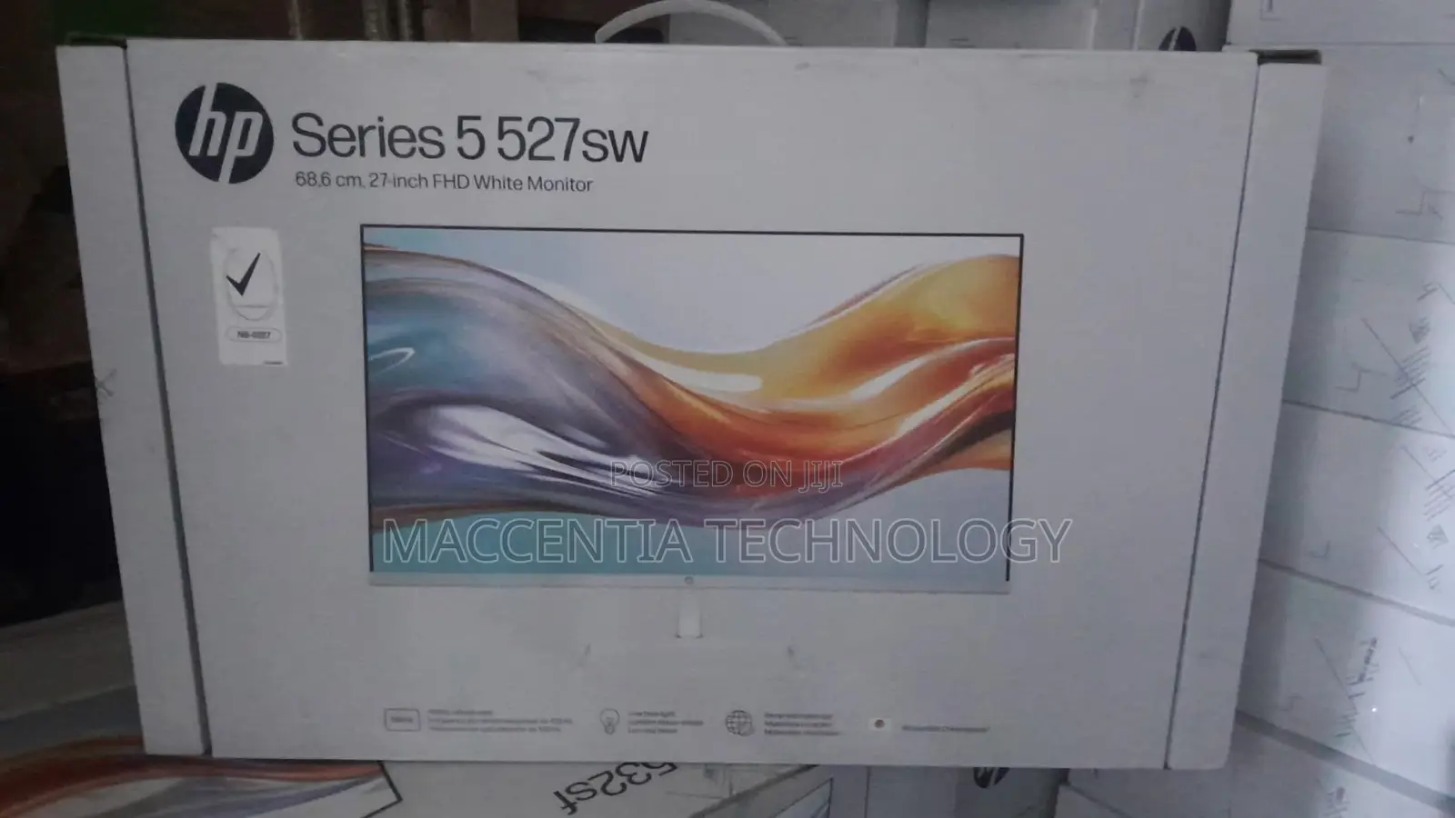 Hp Series 5 27 Inch FHD White Monitor - 527sw (94f46aa)