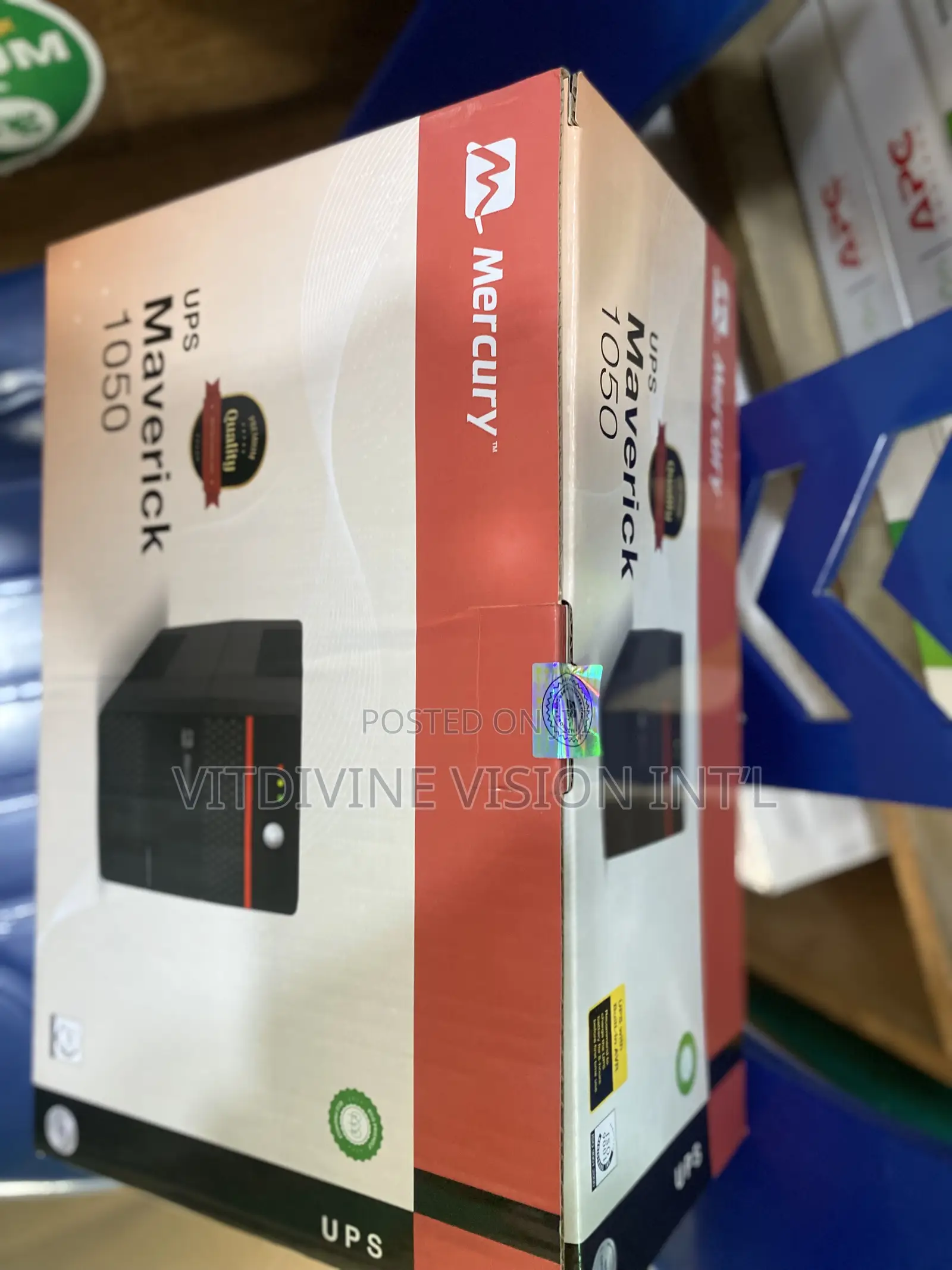 Mercury Ups 1050va 630w Interactive Ups With Avr Battery