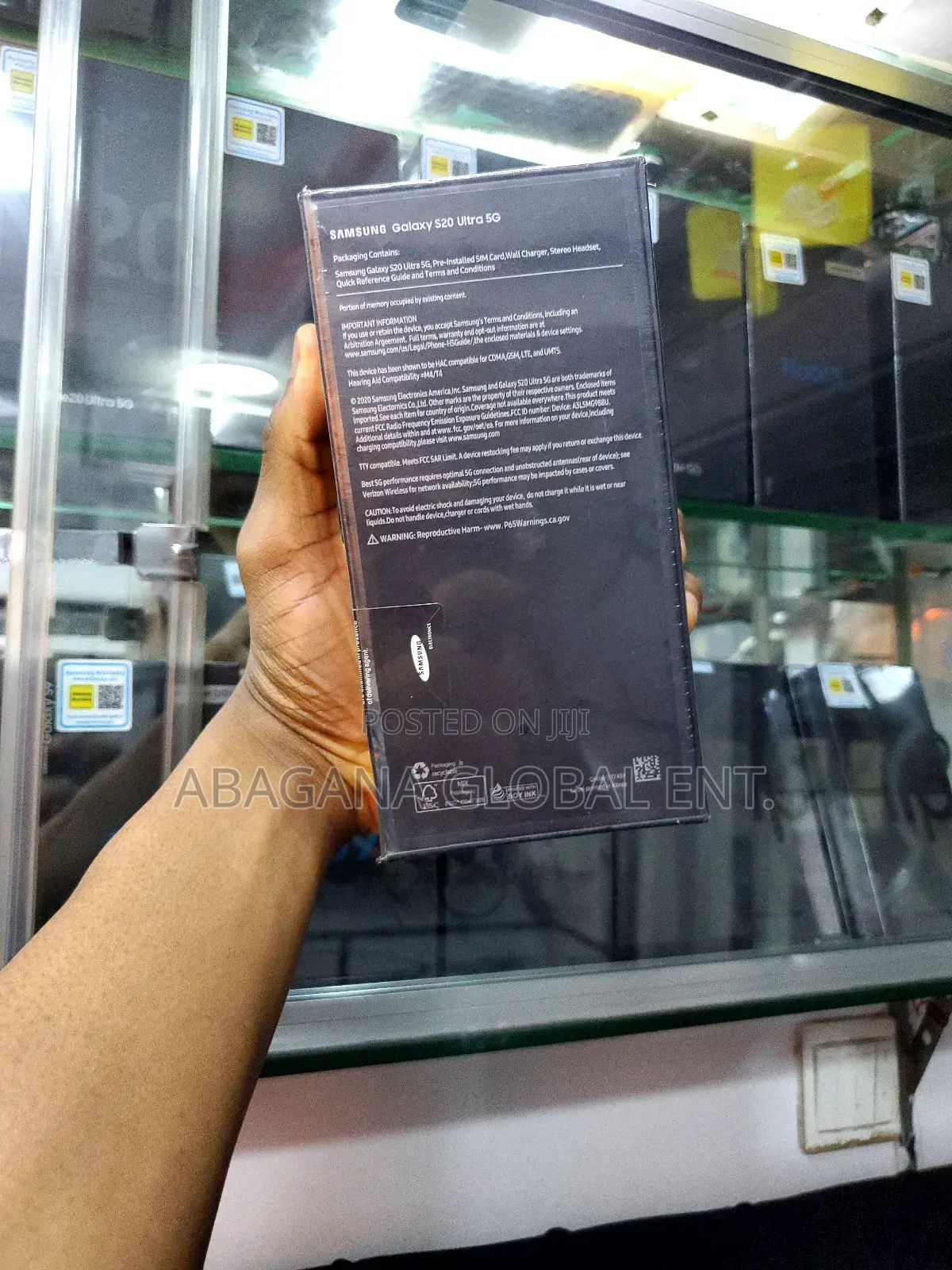 New Samsung Galaxy S20 Ultra 5G 128 GB Gray