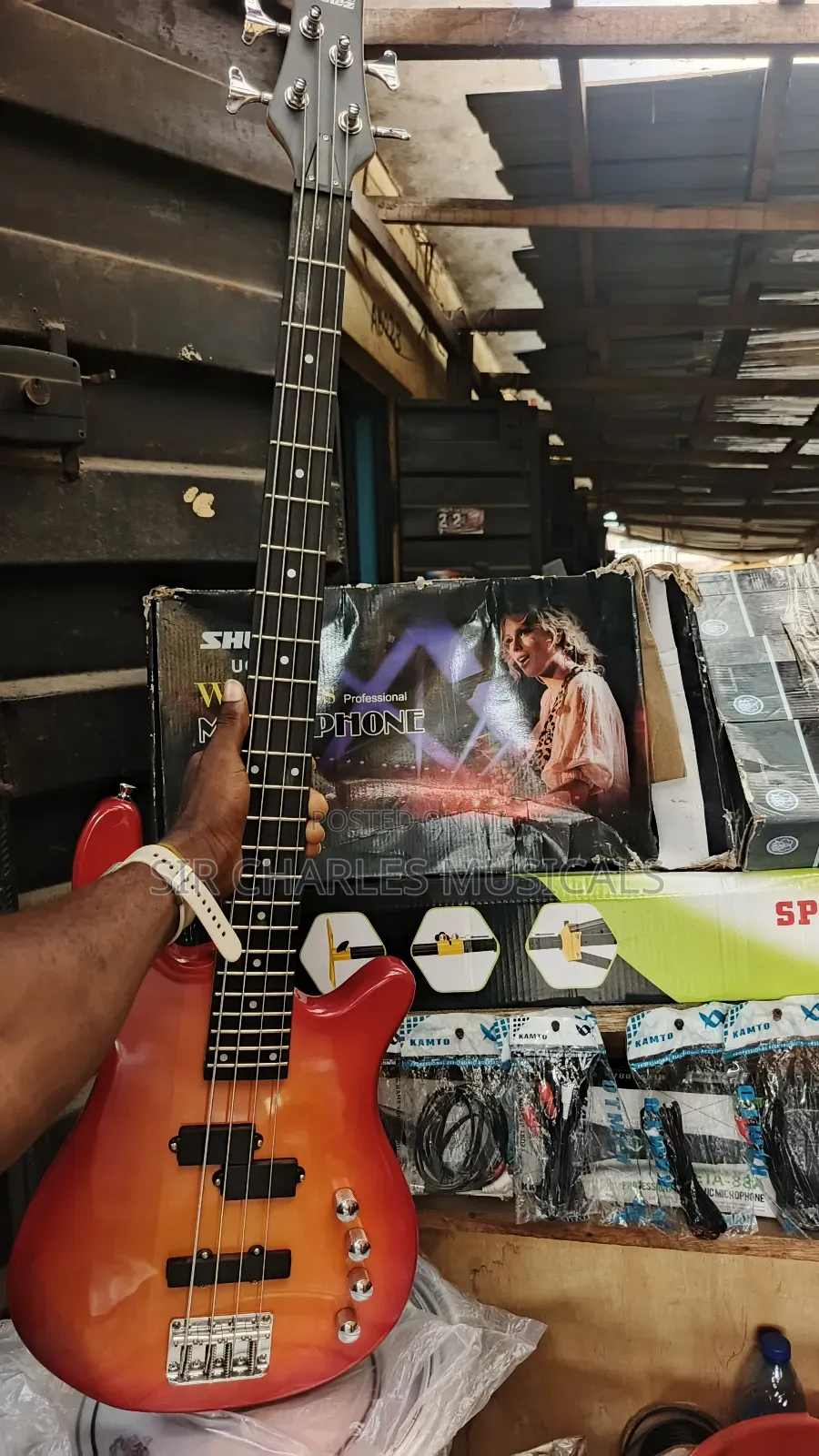 Electric Bass Guitar Full Size 4 String Available in All Colors
