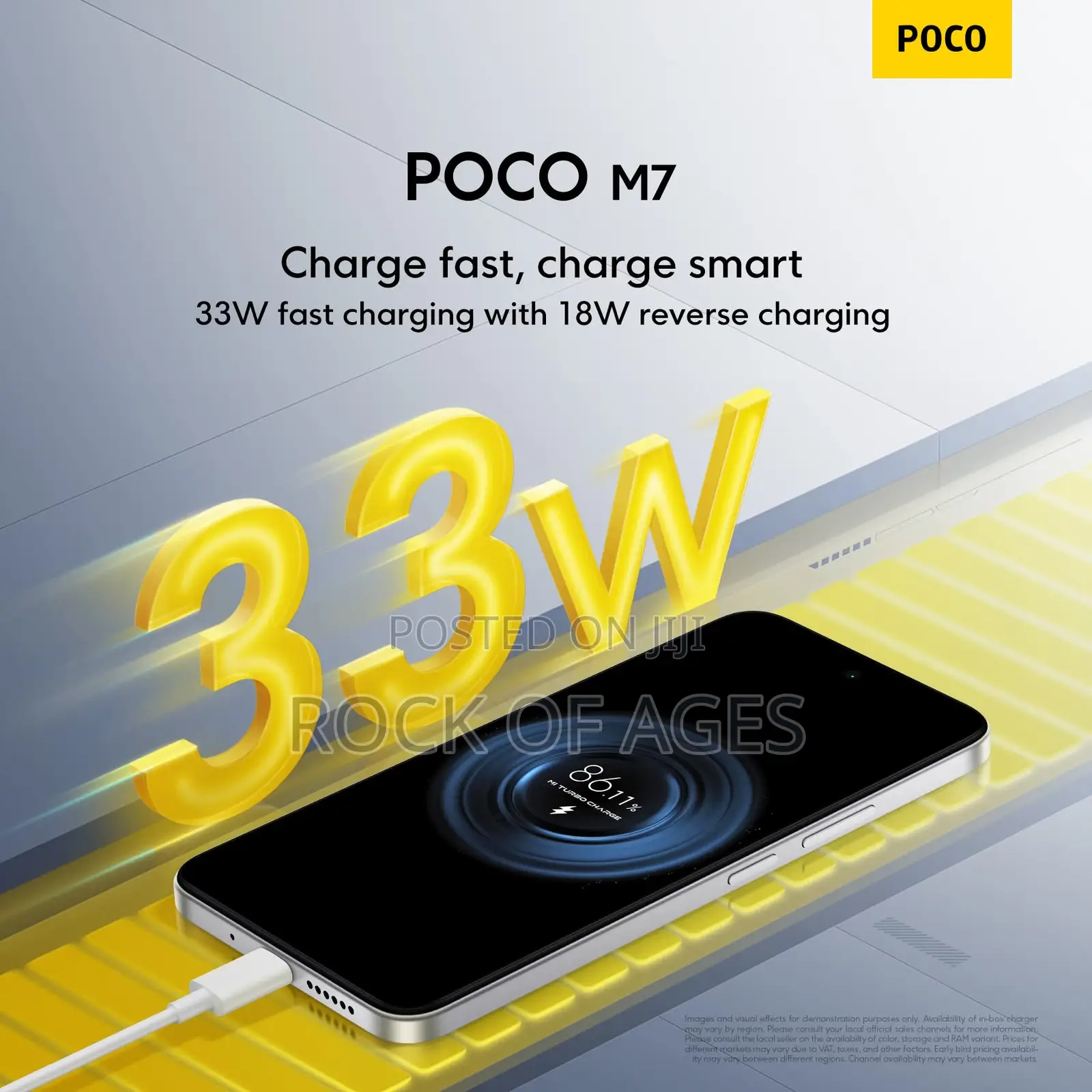 New Xiaomi Poco M7 128 GB Blue