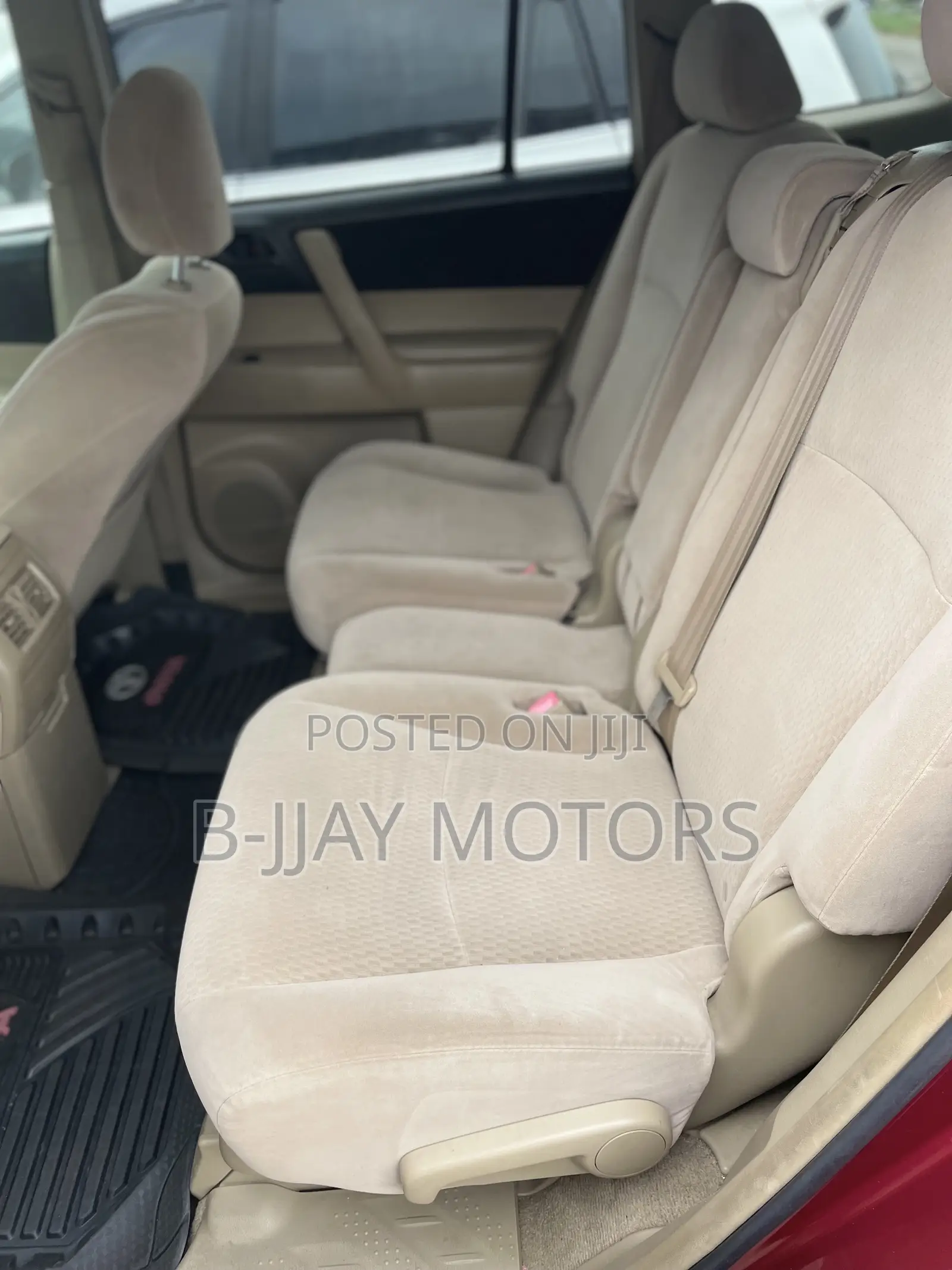 Toyota Highlander 4x4 2008 Red