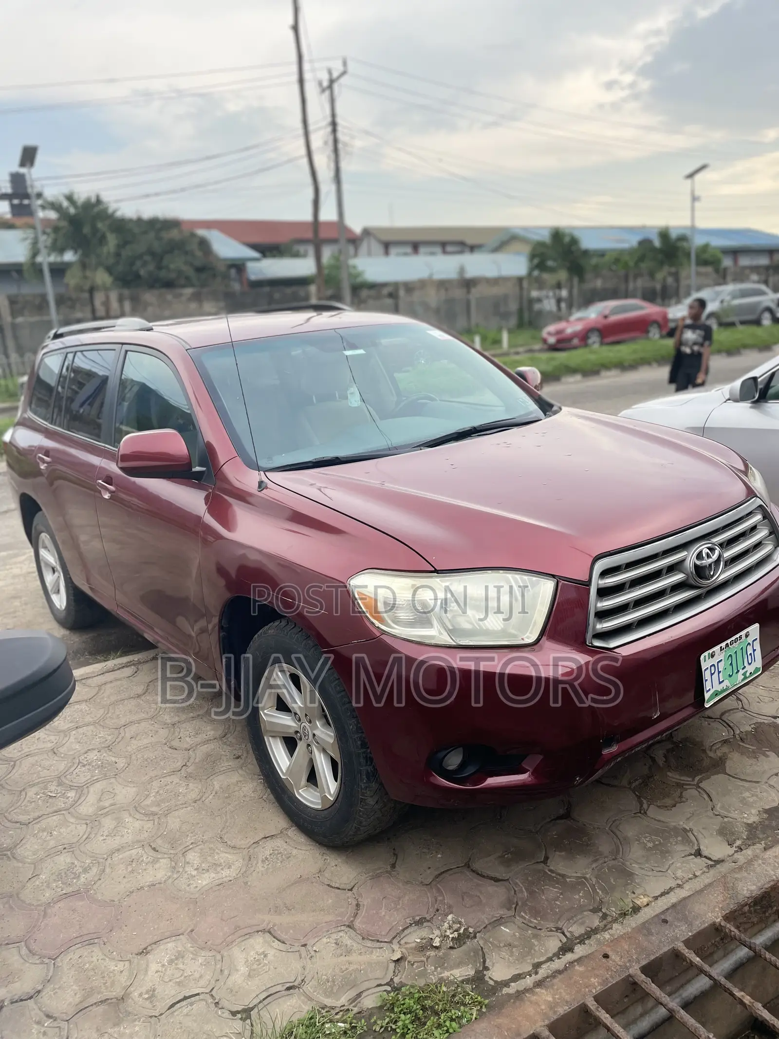 Toyota Highlander 4x4 2008 Red