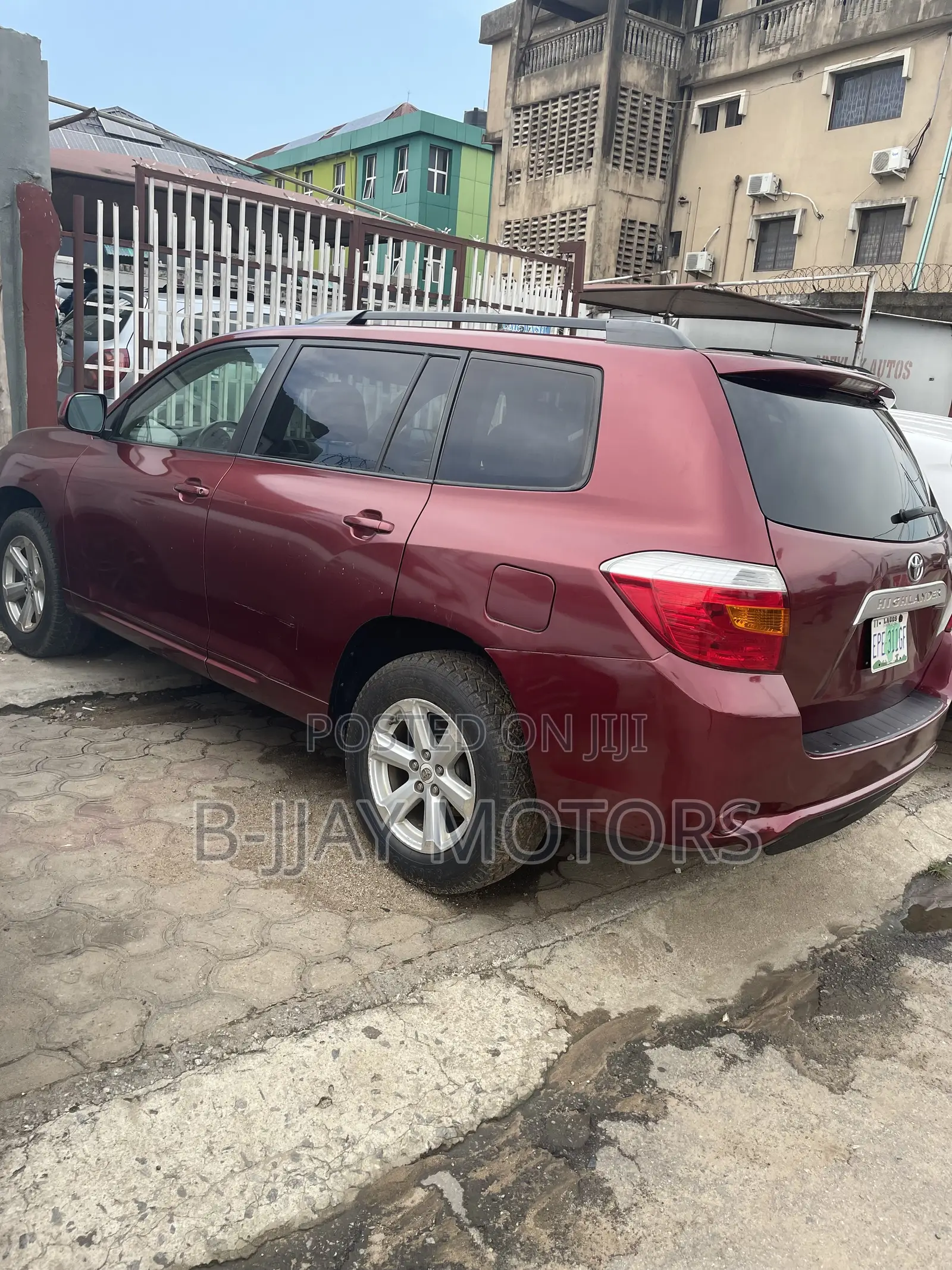 Toyota Highlander 4x4 2008 Red