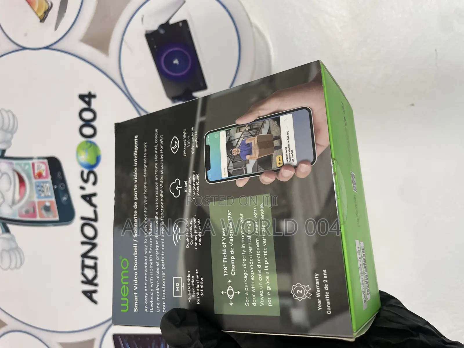 Brand New Sealed Wemo Smart Video Doorbell