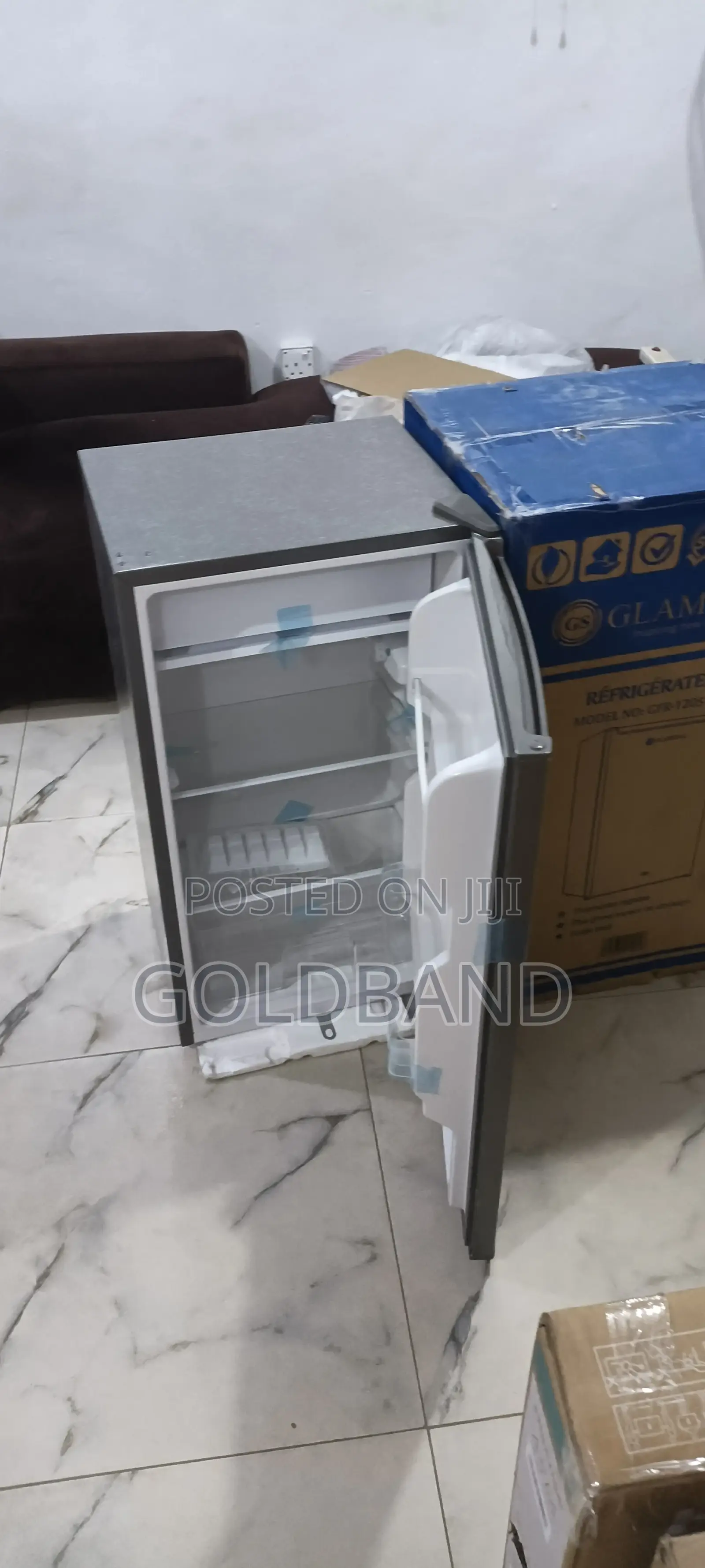 Glamstar 90l Small Double-Door Refrigerator