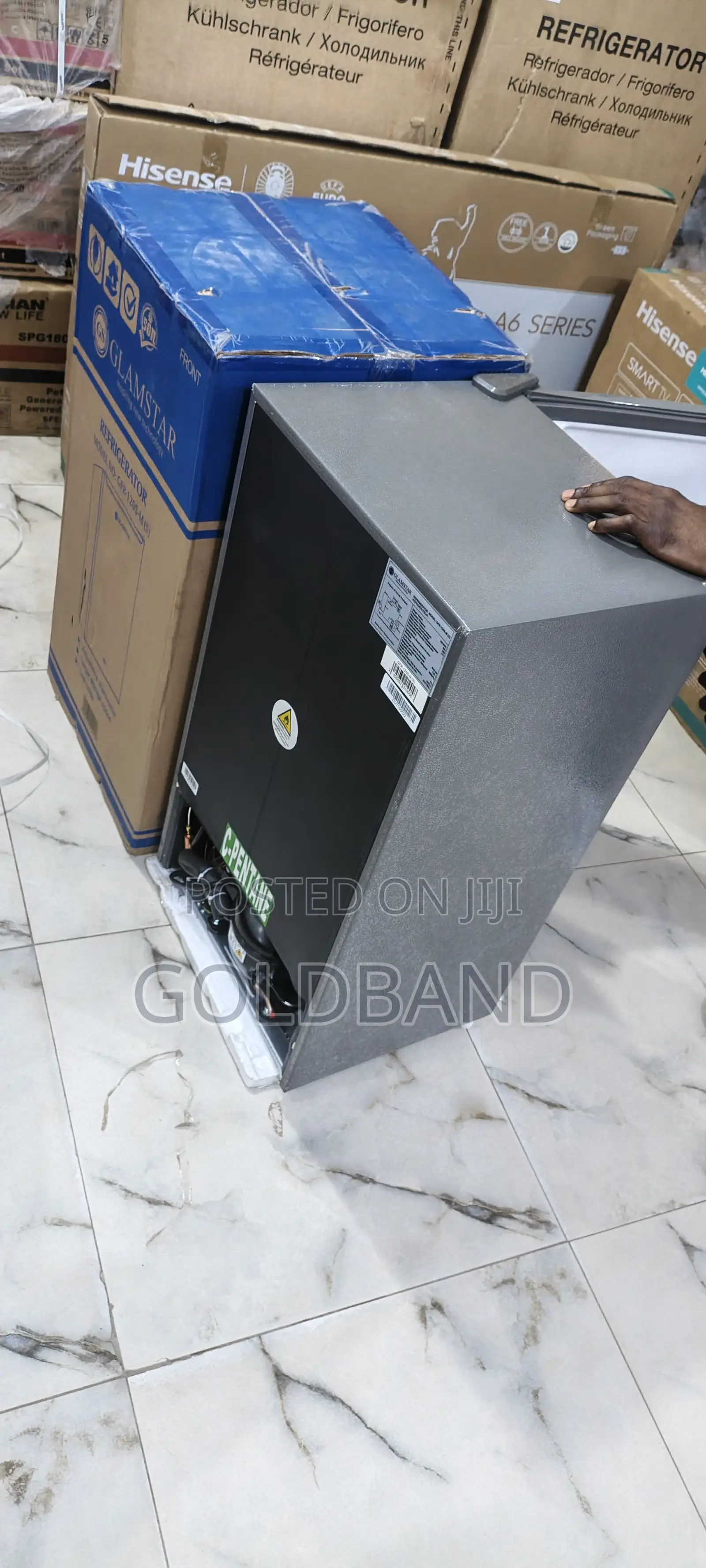 Glamstar 90l Mini Refrigerator With Separate Freezer Door