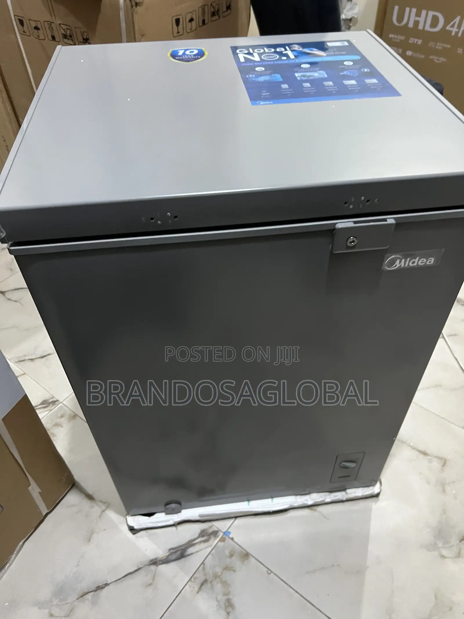 Midea 142l Chest Freezer Inverter Mdrc265fzg43d