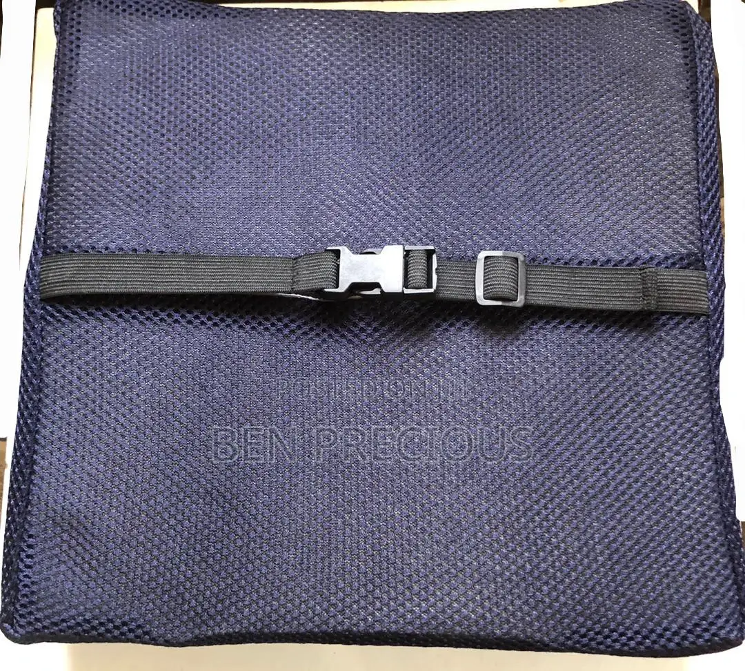 Therapeutic Lumbar Support Pillow-Memory Foam, Adjustable Straps