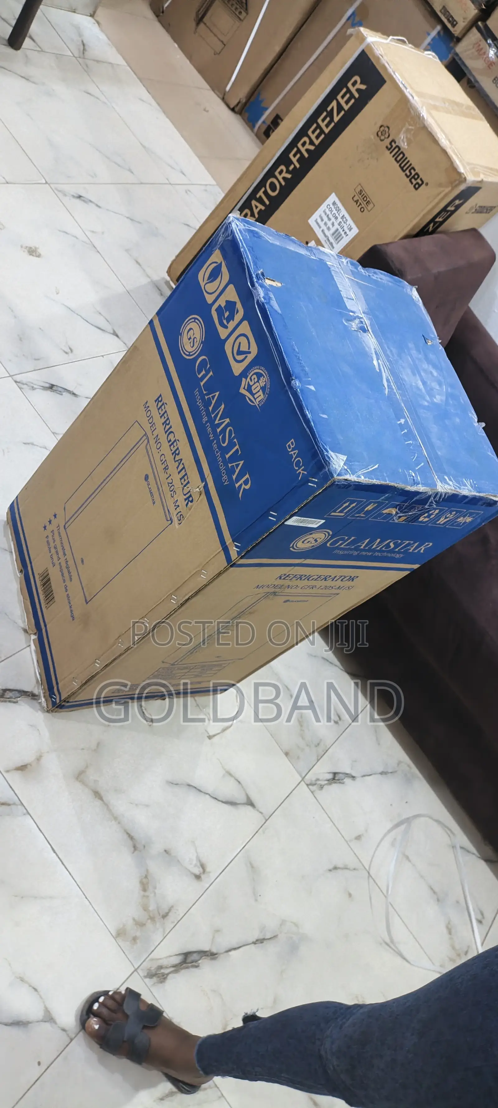 Glamstar 90l Compact Dual-Door Cooling Fridge