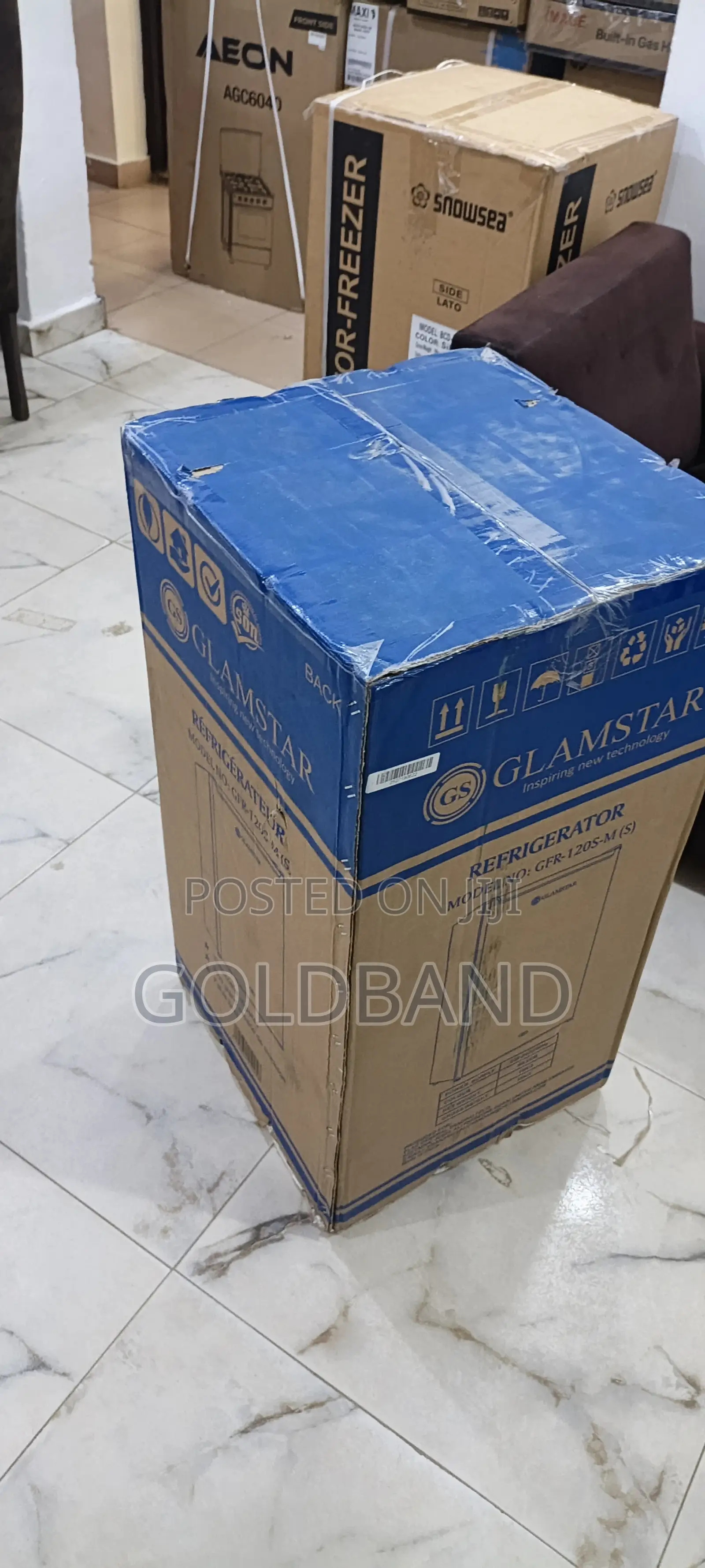 Glamstar 90l Top Freezer Fridge With Large Storage