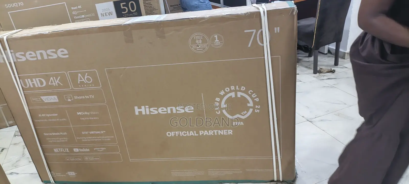 Hisense 70-Inch Smart Uhd Tv – Display