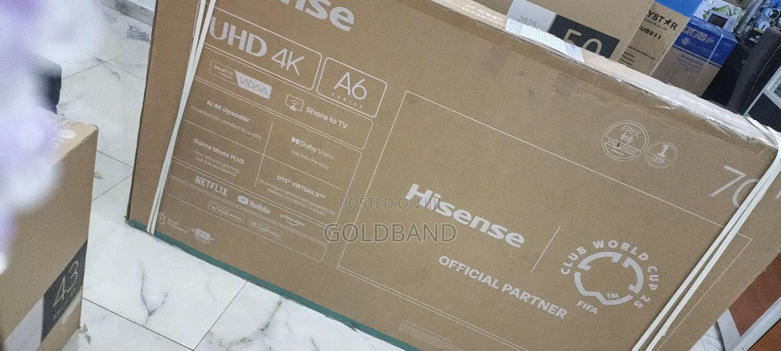 Hisense 70-Inch Smart Led Tv