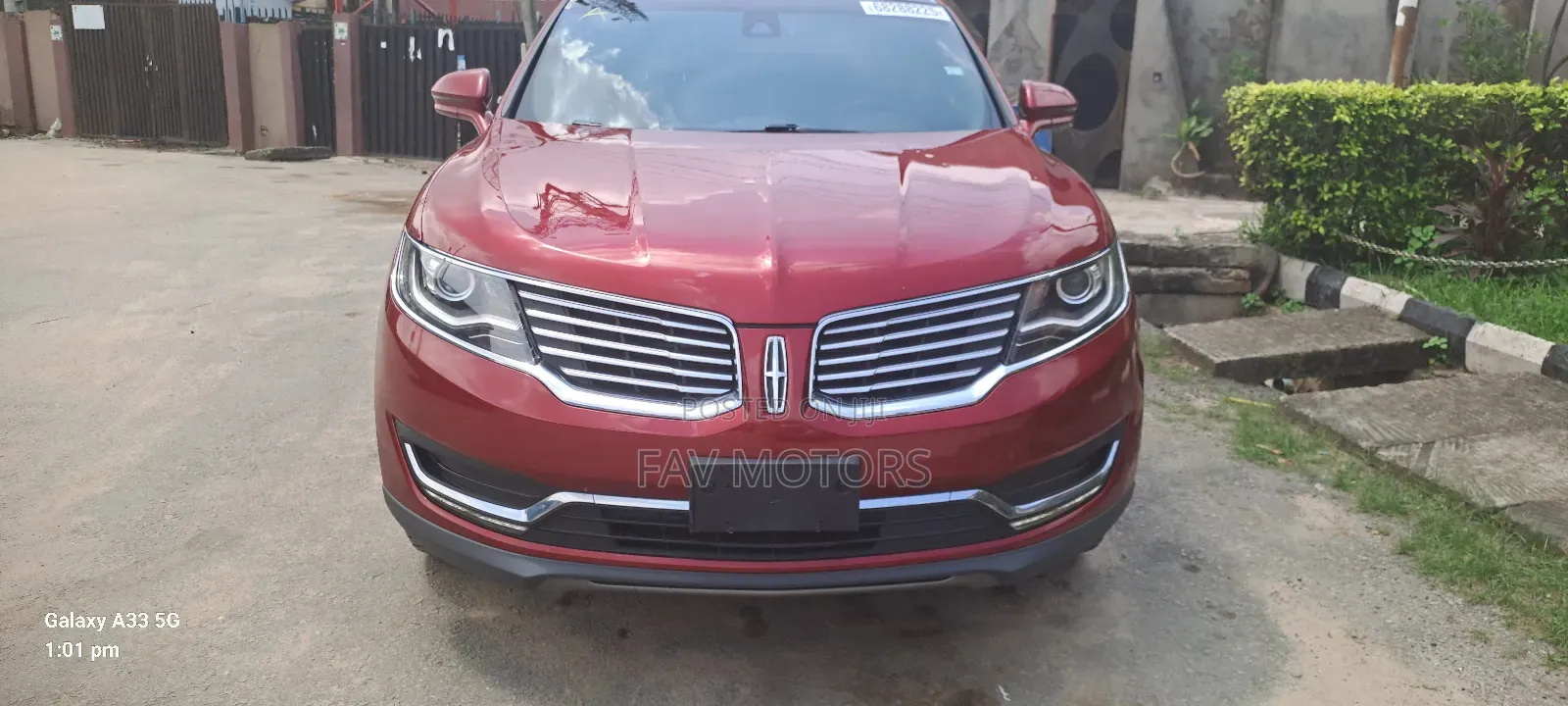 Lincoln MKX 4dr SUV AWD (3.7L 6cyl 6A) 2015 Black