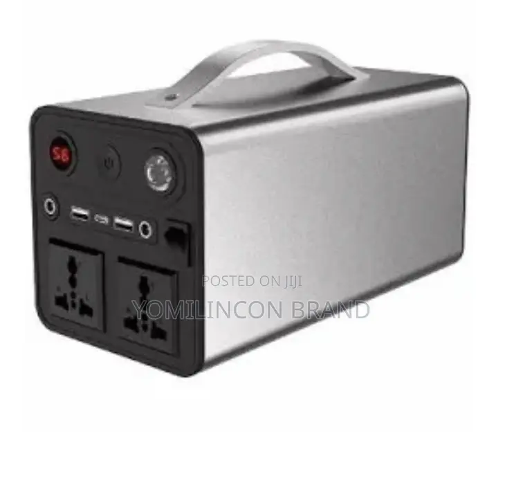 A S Portable Solar Generator Power Station - 300w | 220v/110v Output