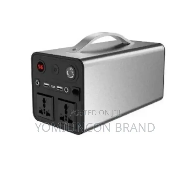 A S Portable Solar Generator Power Station - 300w | 220v/110v Output
