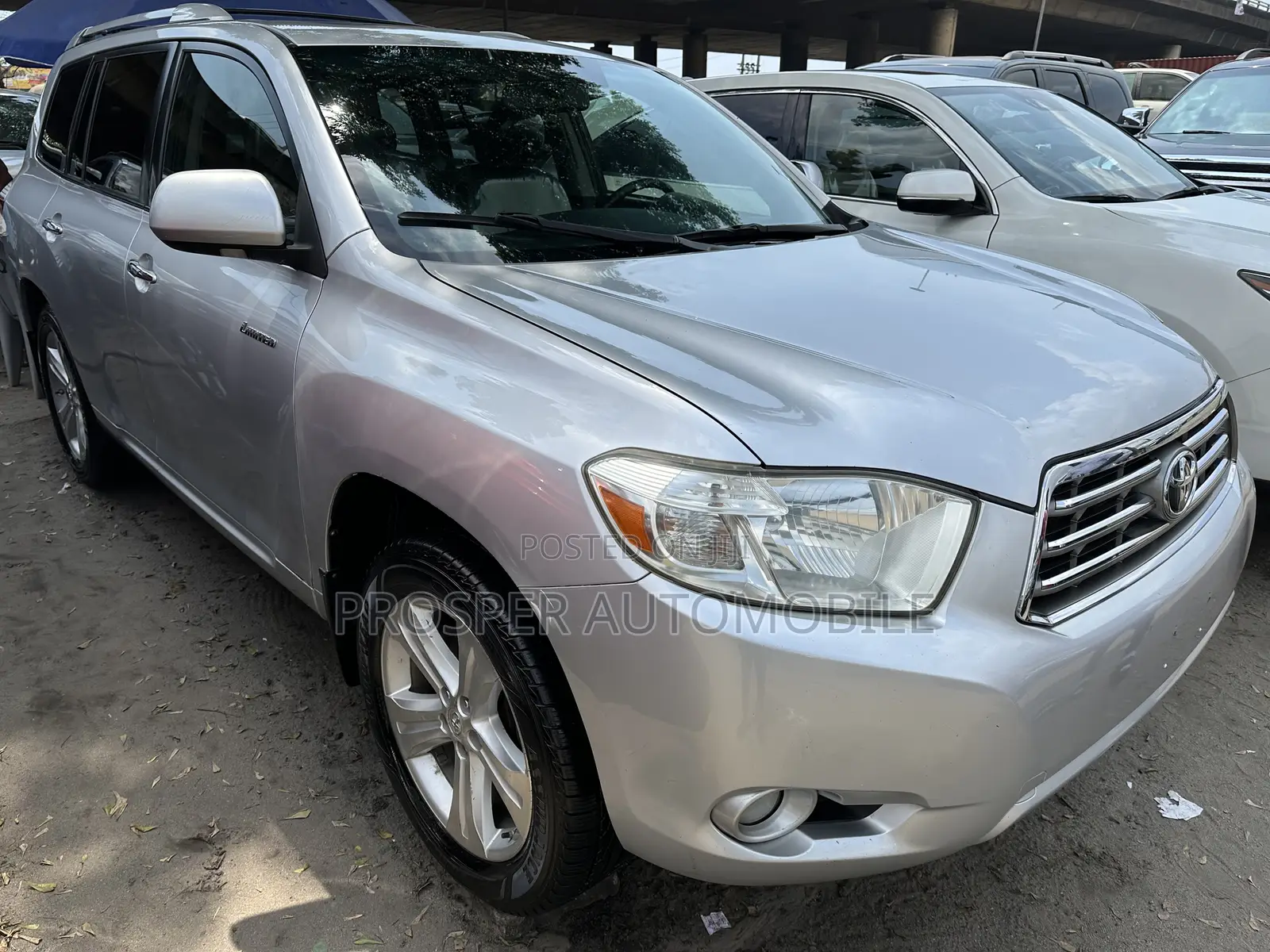 Toyota Highlander Limited 4x4 2008 Silver