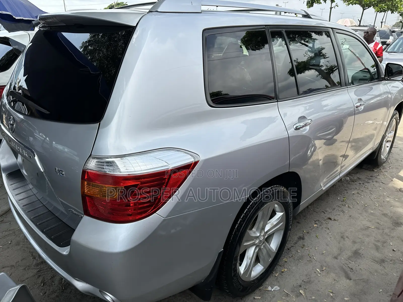 Toyota Highlander Limited 4x4 2008 Silver
