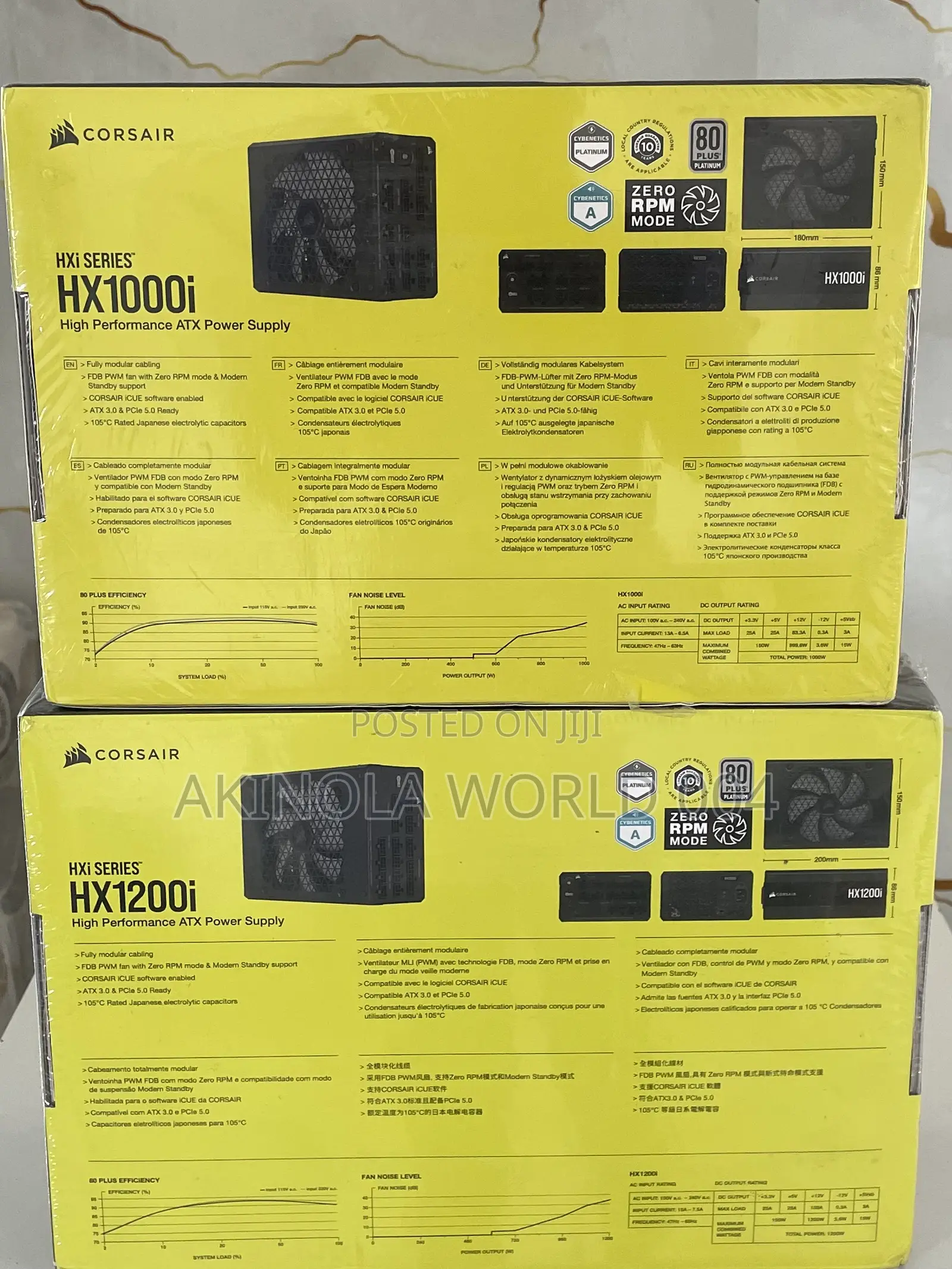 Brand New Sealed Corsair Hx1200i Atx Power Supply