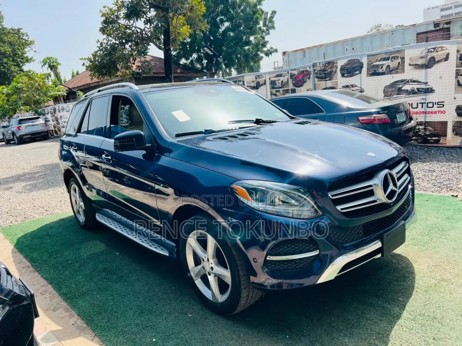 Mercedes-Benz GLE-Class 2016 Blue
