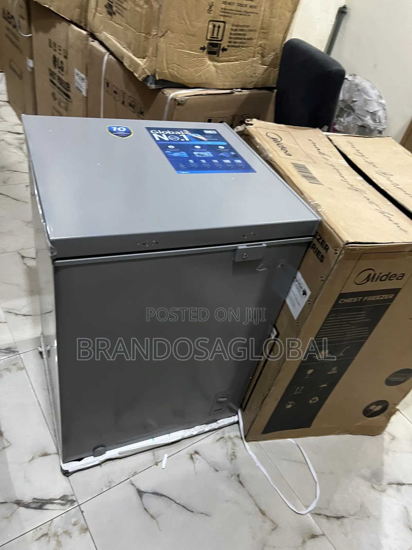 Midea Mdrc265fzg43d Inverter Deep Freezer 142l – Anti-Shock Freezer