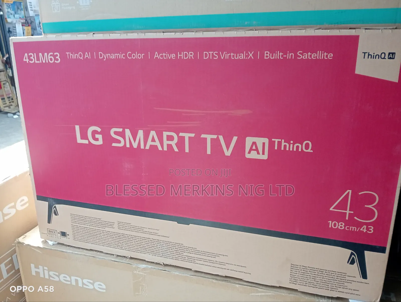Lg Smart Television Ai Thinq 43" Fouani