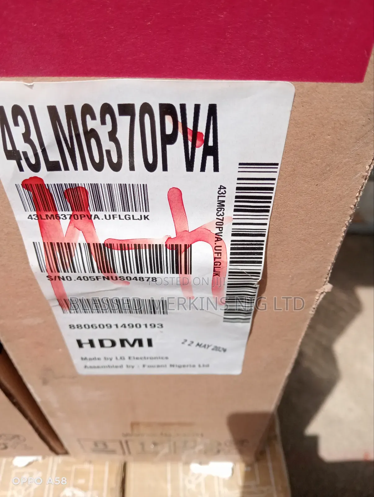 Lg Smart Television Ai Thinq 43" Fouani