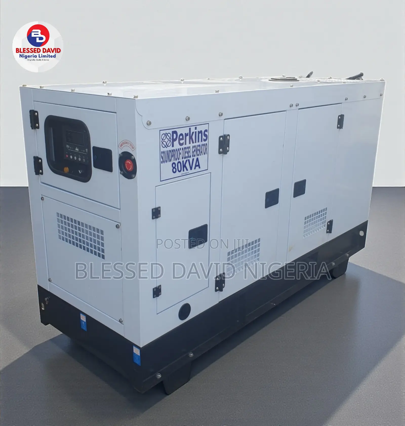 80kva Perkins Sp-80 Soundproof Diesel Generator