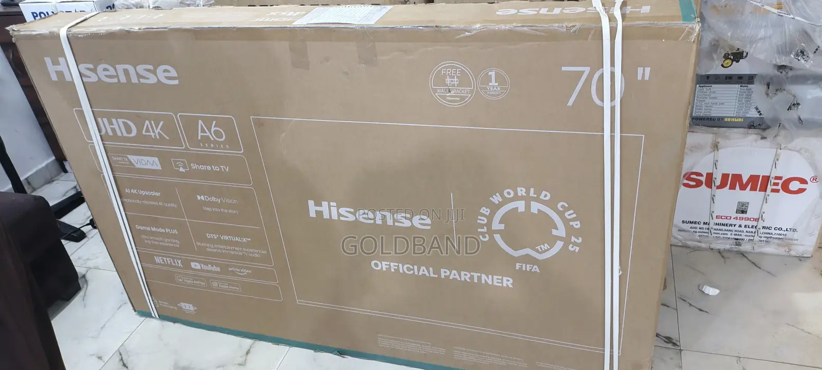 Hisense 70" Smart Uhd Entertainment Tv