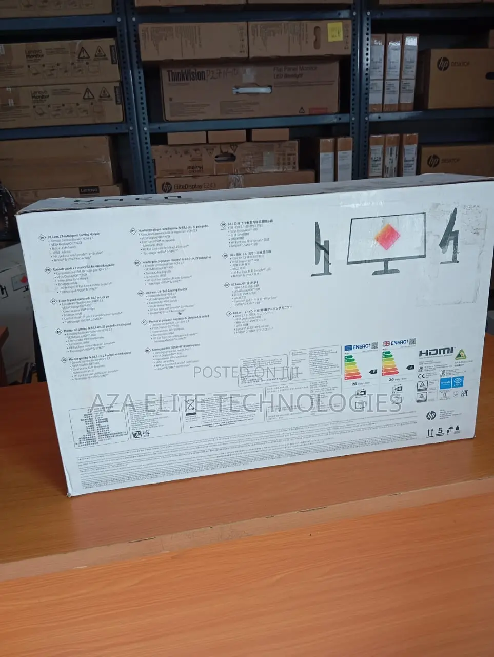 Omen by Hp -Inch Uhd 144hz Gaming Monitor - Omen
